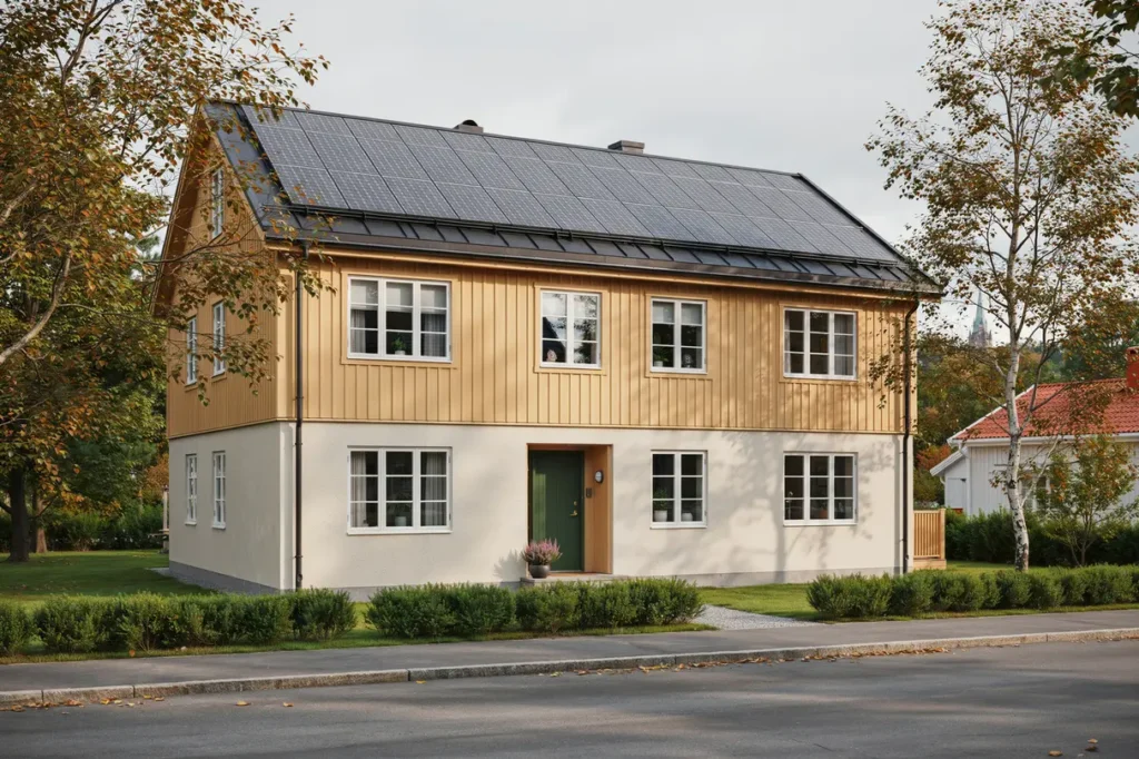 nyinstallation av solceller f r bostadsr ttsf rening i djursholm enebyberg